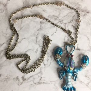 Dancing Lobster Necklace